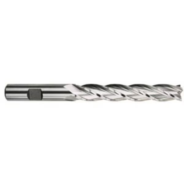 End Mill, Center Cutting Extra Long Length Single End, Series 4552, 716 Cutter Dia, 434 Overal, Morse, Mfr#: 44213